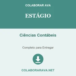 Estágio de Ciências Contábeis pronto para download