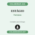 Relatório de Estágio Supervisionado Farmácia