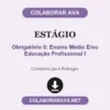 Estágio de Obrigatório Ii: Ensino Médio E/ou Educação Profissional I pronto para entregar
