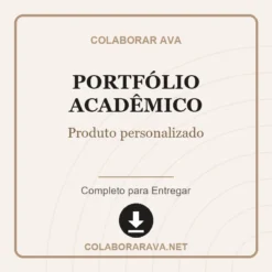 Portfólio Acadêmico pronto para download