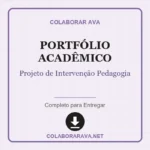 Projeto de Intervenção Pedagogia