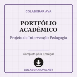Portfólio Acadêmico pronto para download