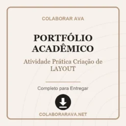 Portfólio Acadêmico pronto para download