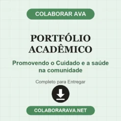 Portfólio Acadêmico pronto para download