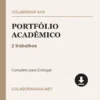 Portfólio Acadêmico pronto para download