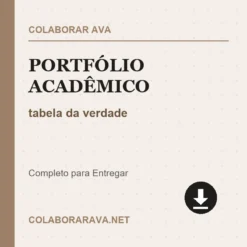 Portfólio Acadêmico pronto para download