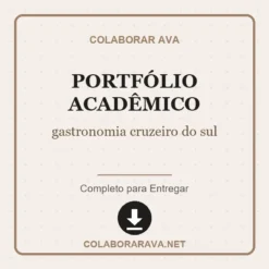 Portfólio Acadêmico pronto para download