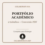 2 trabalhos + Conversão PDF