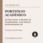 b) Para tomar a decisão de investimento, você deverá primeiramente calcular o valor do retorno, considerando a taxa de 7% já citada sobre o investimento inicial para obter o lucro estimado;