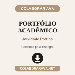 Portfólio Acadêmico de Atividade Prática pronto para entregar