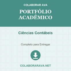 Portfólio Acadêmico de Ciências Contábeis pronto para download