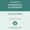 Portfólio Acadêmico de Ciências Contábeis pronto para download