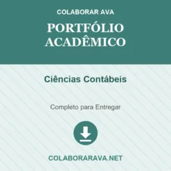 Portfólio Acadêmico de Ciências Contábeis pronto para download