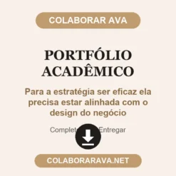 Portfólio Acadêmico de Para a estratégia ser eficaz ela precisa estar alinhada com o design do negócio pronto para entregar