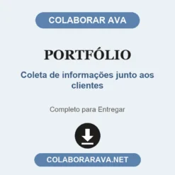 Portfólio de Coleta de informações junto aos clientes pronto para entregar