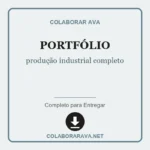 Portfolio produção industrial completo
