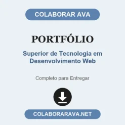 Portfólio de Superior de Tecnologia em Desenvolvimento Web pronto para entregar