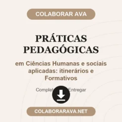 Práticas Pedagógicas de em Ciências Humanas e sociais aplicadas: itinerários e Formativos pronto para download