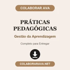 Práticas Pedagógicas de Gestão da Aprendizagem pronto para download