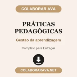 Práticas Pedagógicas de Gestão da aprendizagem pronto para entregar