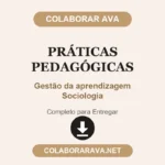 Práticas Pedagógicas Gestão da aprendizagem Sociologia