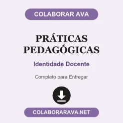 Práticas Pedagógicas de Identidade Docente pronto para entregar