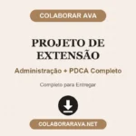 Projeto de Extensão Administração + PDCA Completo