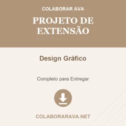 Projeto de Extensão de Design Gráfico pronto para download