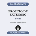 Portfólio Individual Projeto de Extensão Direito