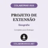 Projeto de Extensão de Geografia pronto para download