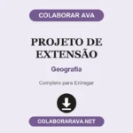 Projeto de extensão - Geografia