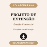 Projeto de Extensão Gestão Comercial