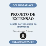 Portfólio individual Projeto de extensão Gestão da Tecnologia da Informação