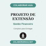Portfólio Individual Projeto de Extensão Gestão Financeira