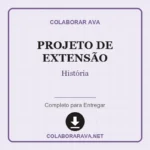 Projeto de Extensão - História