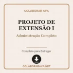 Projeto de Extensão I Administração Completo