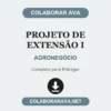 Projeto de Extensão I de AGRONEGÓCIO pronto para entregar