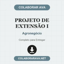 Projeto de Extensão I de Agronegócio pronto para download
