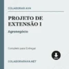 Projeto de Extensão I de Agronegócio pronto para download