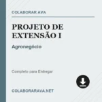 Projeto de extensão I Agronegócio