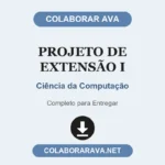 Projeto de Extensão I Ciência da Computação