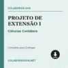 Projeto de Extensão I de Ciências Contábeis pronto para download