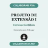 Projeto de Extensão I de Ciências Contábeis pronto para entregar
