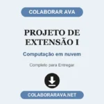 Projeto de extensão I Computação em nuvem