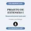 Projeto de Extensão I de Desenvolvimento back-end pronto para entregar