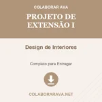 Projeto de Extensão I Design de Interiores