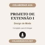 Projeto de Extensão I Design de Moda