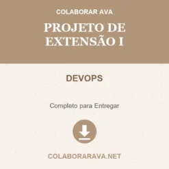 Projeto de Extensão I de DEVOPS pronto para download