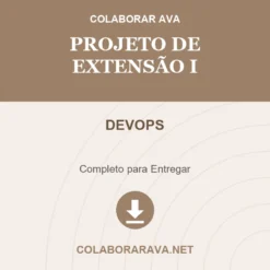 Projeto de Extensão I de DEVOPS pronto para download