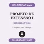 Projeto de extensão I Educação Física